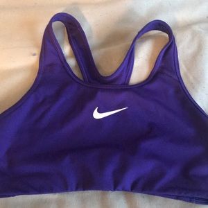 Nike large sports bra